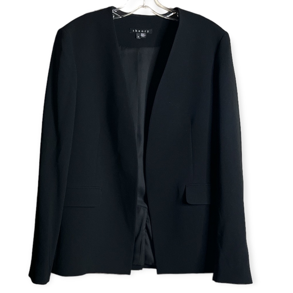THEORY open front blazer size 8 NWOT